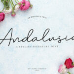 Andalusia Font Poster 1