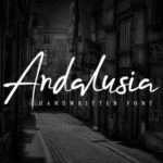 Andalusia Font Poster 1