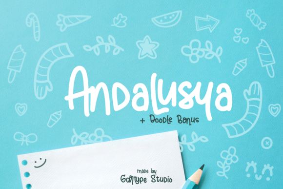 Andalusya Font Poster 1