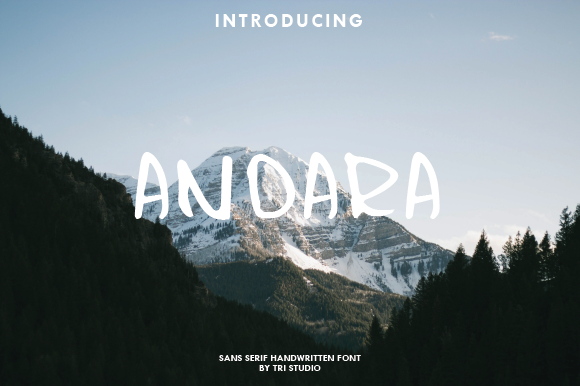 Andara Font Poster 1