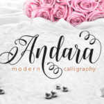 Andara Font Poster 1