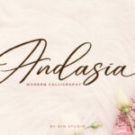 Andasia Font Poster 1