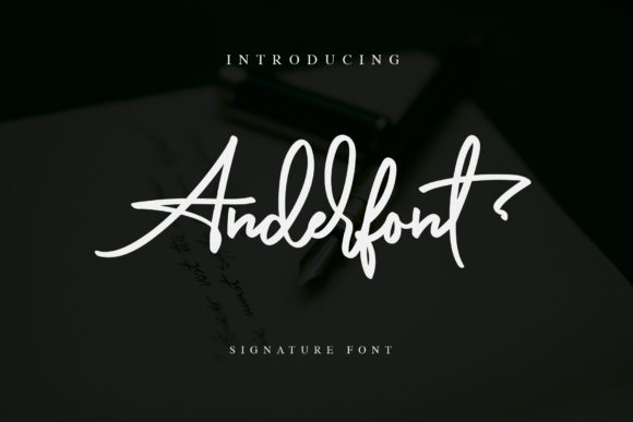 Ander Font Poster 1