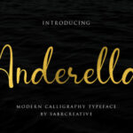 Anderella Font Poster 1