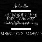 Anderella Font Poster 8