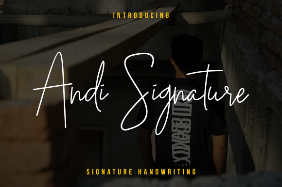 Andi Font Poster 1