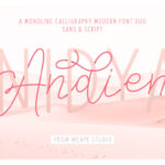 Andien Nidya Duo Font Poster 1