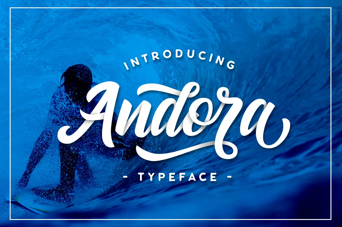 Andora Font Andora Font Poster 1