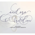 Andora Ardelion Font Poster 1