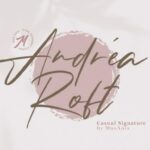 Andrea Roft Font Poster 1