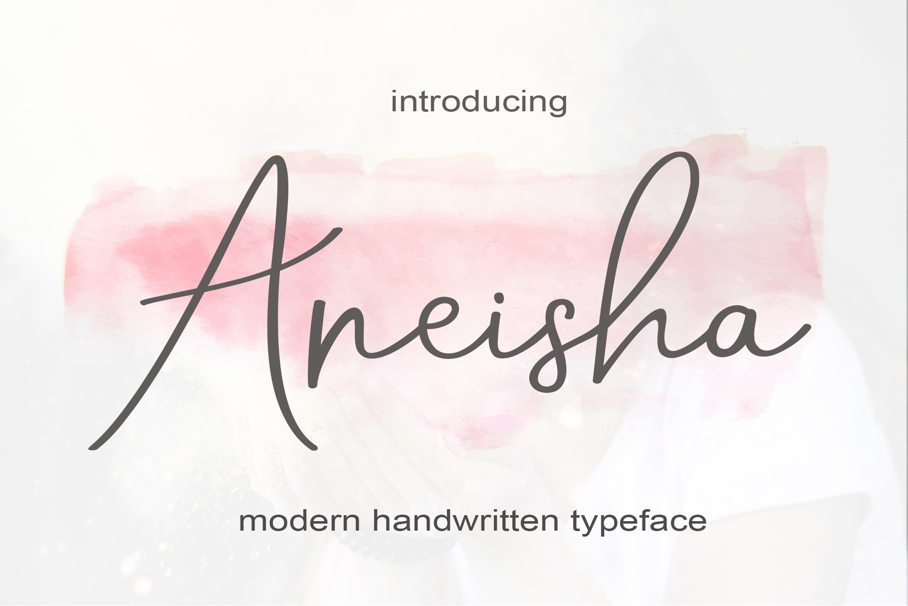 Aneisha Font Poster 1