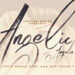 Angelic Font Poster 1