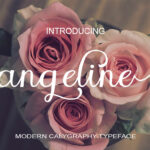 Angeline Font Poster 1