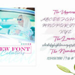 Angelines Script Font Poster 5