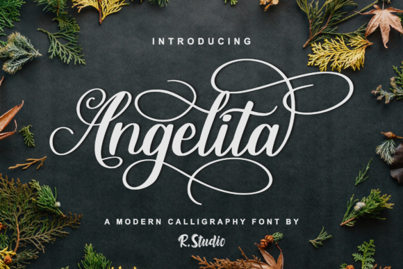 Angelita Font Angelita Font Poster 1