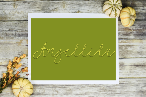 Angellida Font Poster 1