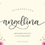 Angellina Font Poster 1