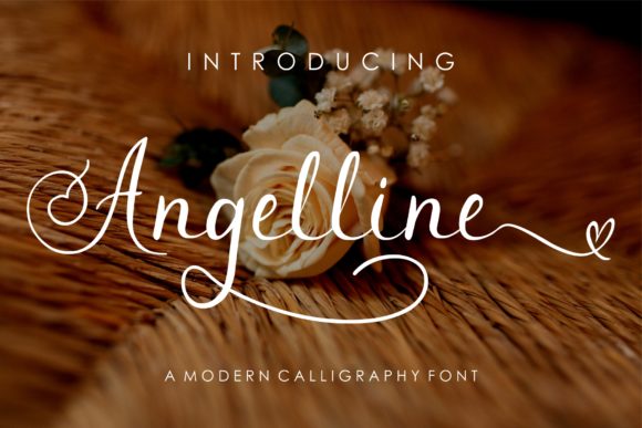 Angelline Font Poster 1