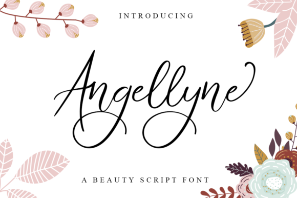 Angellyne Script Font