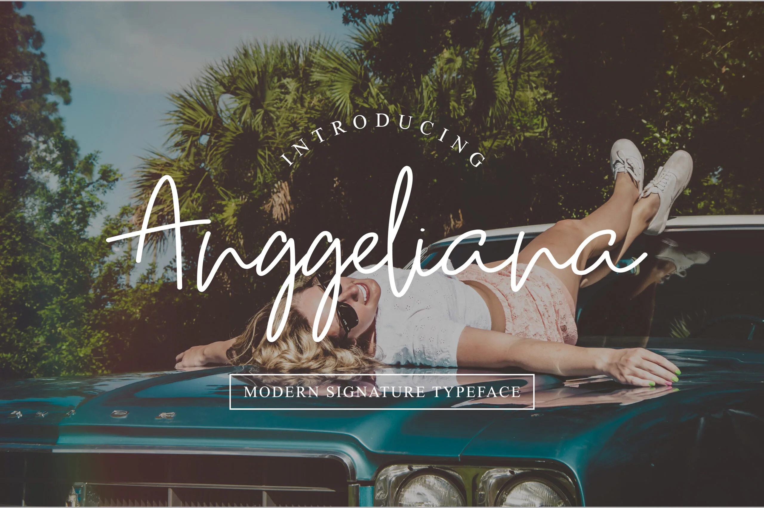 Anggeliana Font Anggeliana Font Poster 1