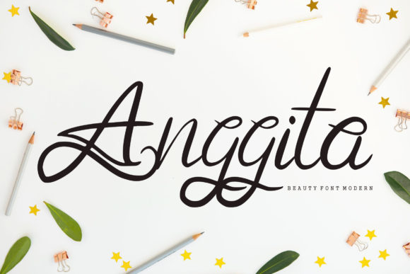 Anggita Font Poster 1