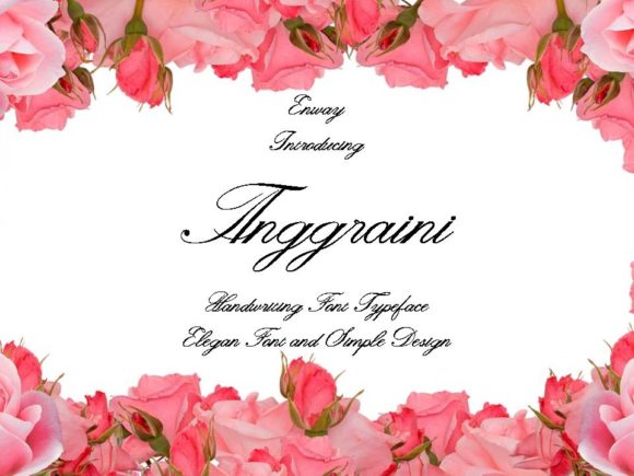 Anggraini Font Poster 1
