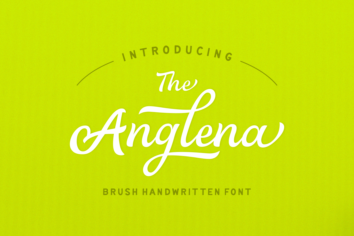 Anglena Font Poster 1