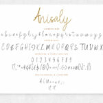 Anisaly Font Poster 7