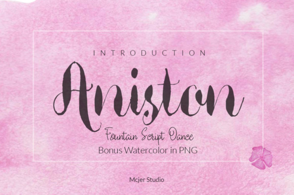 Aniston Font