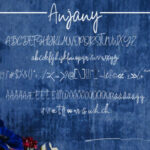 Anjany Font Poster 6