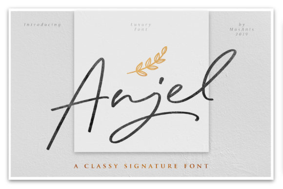 Anjel Font Poster 1