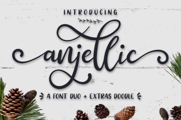 Anjellic Duo Font Poster 1