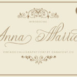 Anna Marrie Font Poster 1