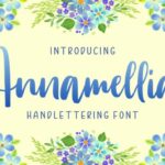 Annamellia Font Poster 1