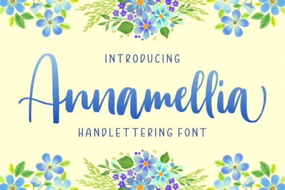 Annamellia Font Poster 1