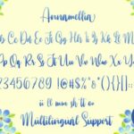 Annamellia Font Poster 7