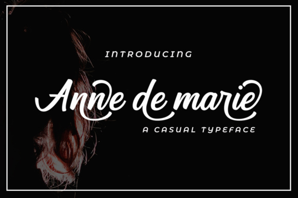 Anne De Marie Font Poster 1