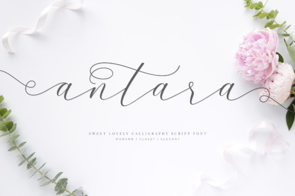 Antara Script Font