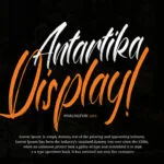 Antartika Duo Font Poster 2
