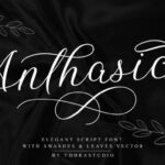 Anthasic Font Poster 1