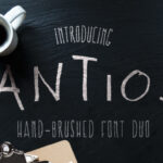 Antio! Duo Font Poster 1