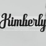 Antiophie Script Font Poster 5