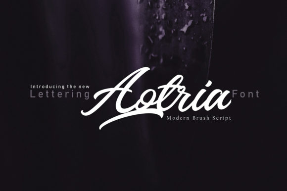 Aotria Font Poster 1