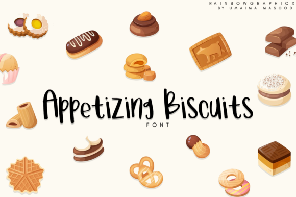 Appetizing Biscuits Font