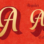 Aprilea Script Font Poster 4
