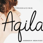 Aqila Font Poster 1