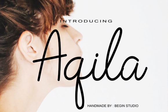 Aqila Font Poster 1