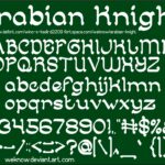 Arabian Knight Font Poster 1