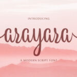 Arayara Font Poster 1