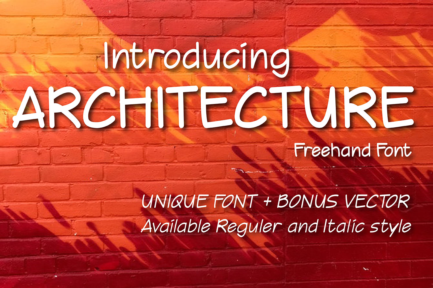 Architecture Font